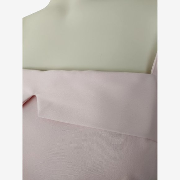 Vintage 1990s Pia Baby Pink Spaghetti Strap Mini Sheath Dress Size 6 / 8 - Picture 11 of 15